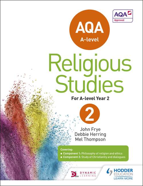 Book cover of AQA A-level Religious Studies Year 2