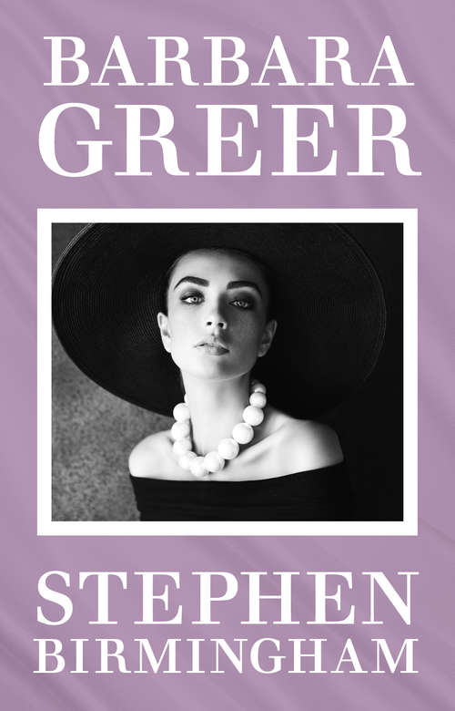 Book cover of Barbara Greer