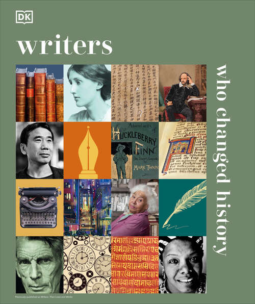 Book cover of Writers Who Changed History (DK History Changers)