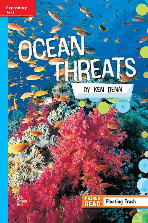 Book cover of Ocean Threats [On Level, Grade 5]