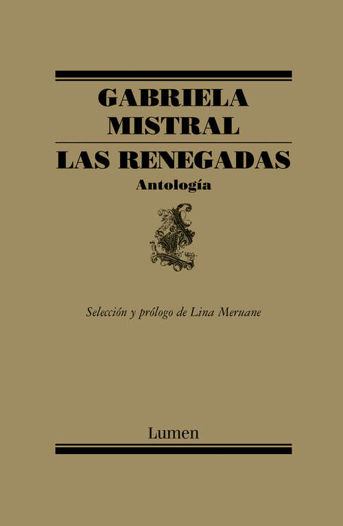 Book cover of Las Renegadas: Antología