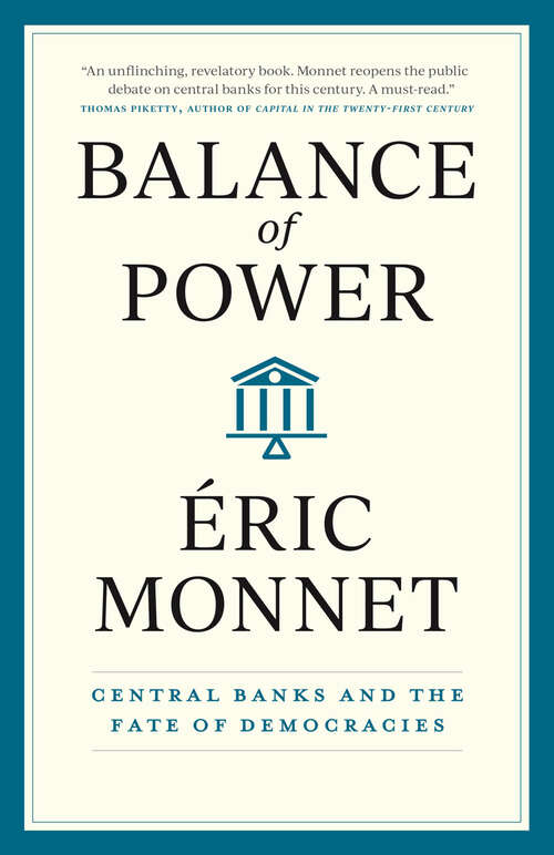 Book cover of Balance of Power: Central Banks and the Fate of Democracies
