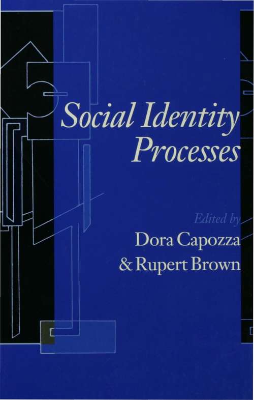 Book cover of Social Identity Processes: Trends in Theory and Research