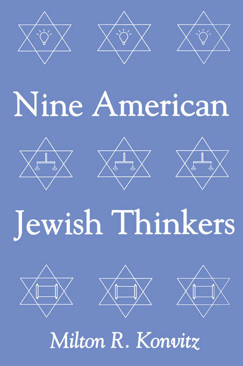 Book cover of Nine American Jewish Thinkers