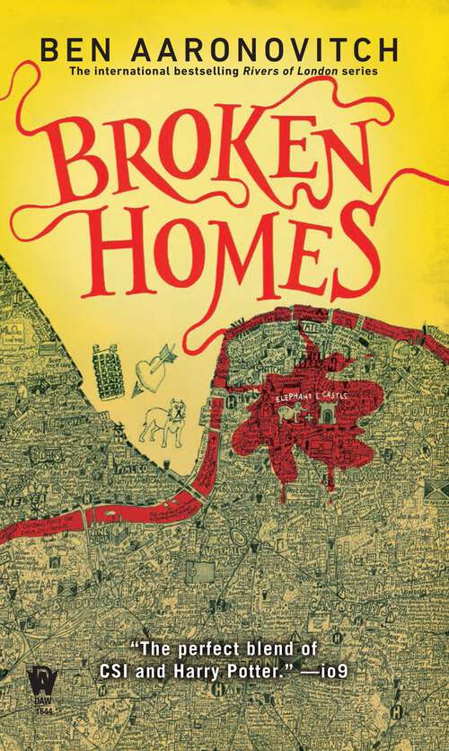Book cover of Broken Homes: A Rivers of London Novel (Rivers of London #4)