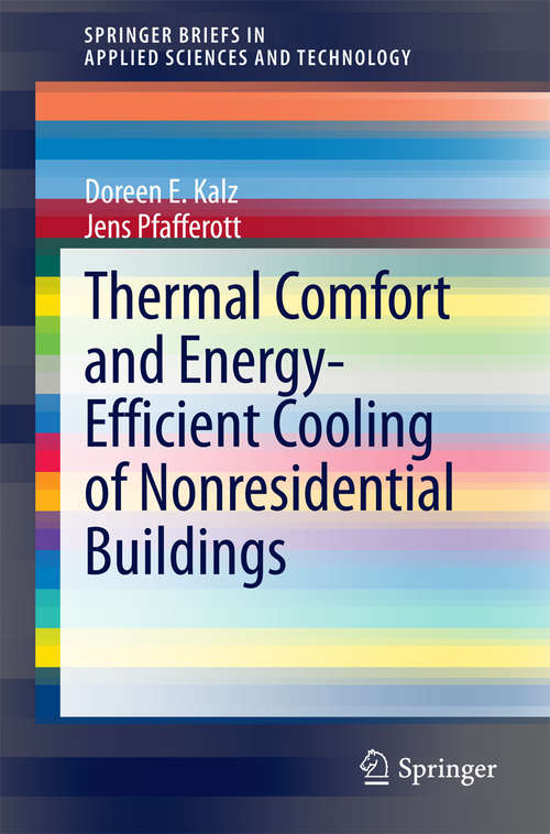 Thermal Comfort and Energy-Efficient Cooling of Nonresidential Buildings