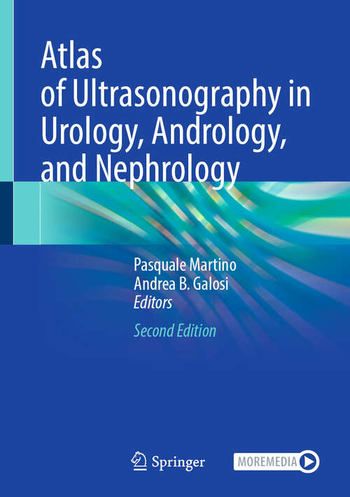 Book cover of Atlas of Ultrasonography in Urology, Andrology, and Nephrology (Second Edition 2025)
