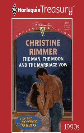 Book cover of The Man, the Moon and the Marriage Vow