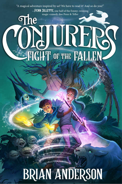 Book cover of The Conjurers #3: Fight of the Fallen (The Conjurers #3)