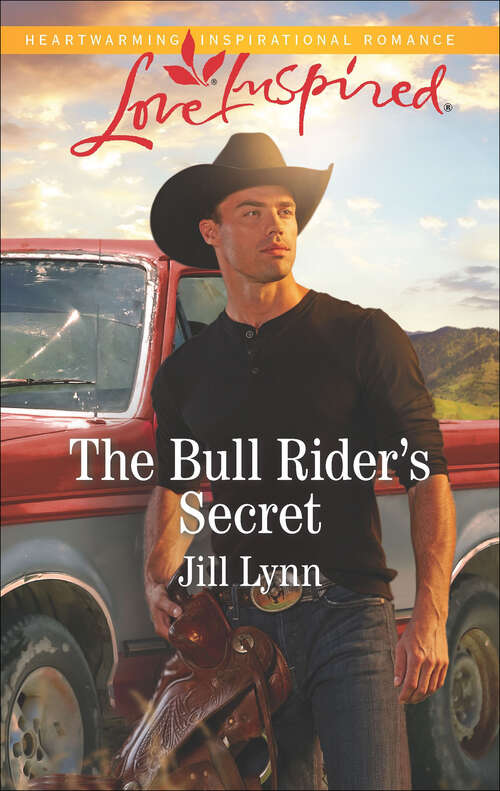 Book cover of The Bull Rider's Secret: A Wholesome Western Romance (Original) (Colorado Grooms #3)