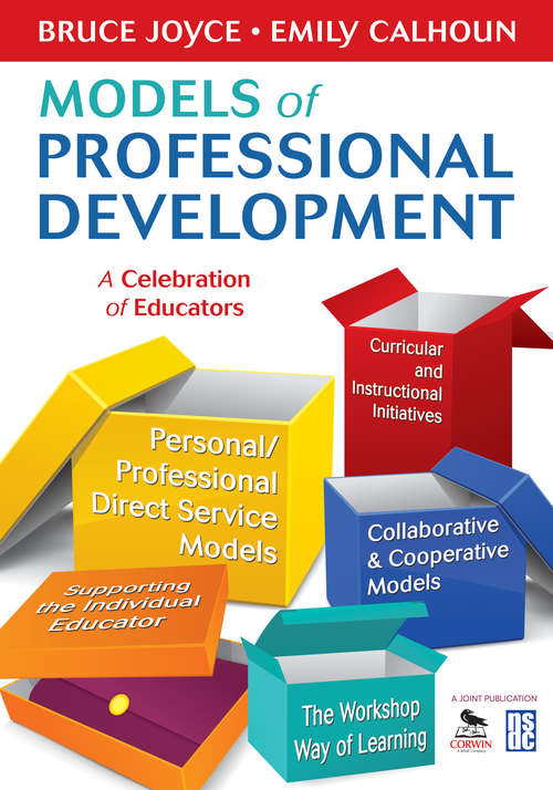 Book cover of Models of Professional Development: A Celebration of Educators