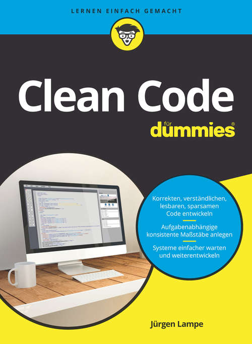 Book cover of Clean Code für Dummies (Für Dummies)