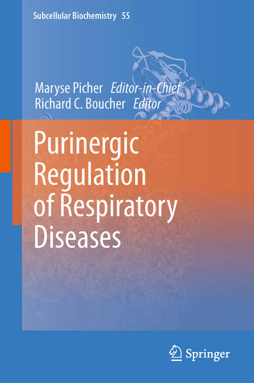 Book cover of Purinergic Regulation of Respiratory Diseases