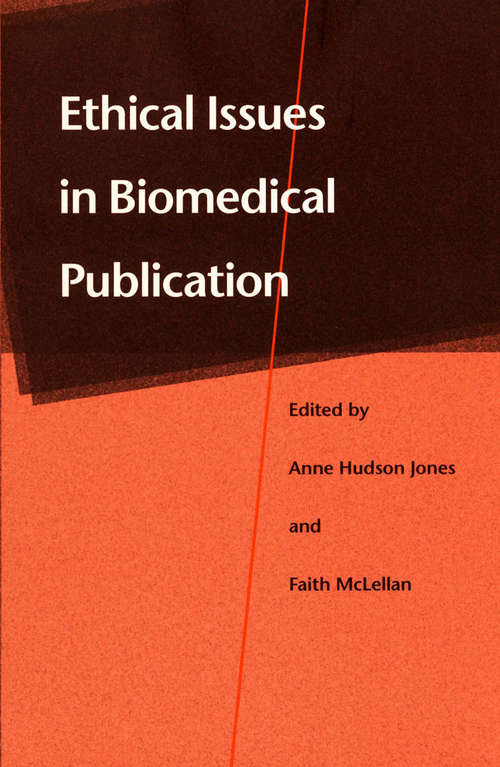 Ethical Issues in Biomedical Publication