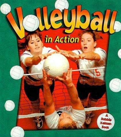 Book cover of Volleyball in Action