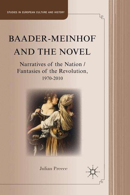 Book cover of Baader-Meinhof and the Novel