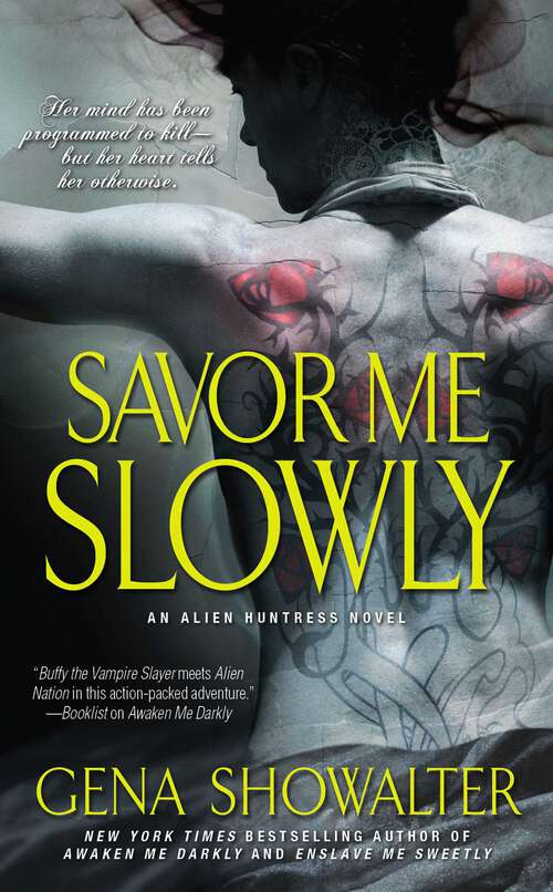 Book cover of Savor Me Slowly (Alien Huntress #3)