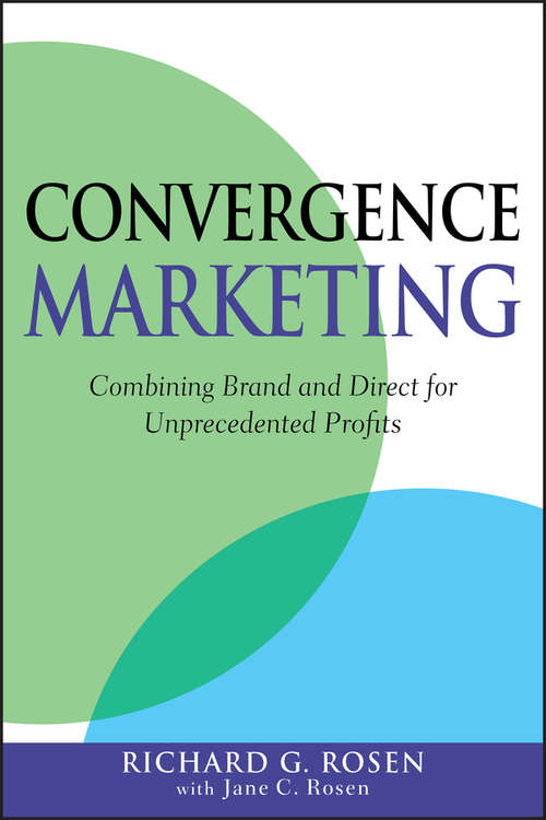 Book cover of Convergence Marketing