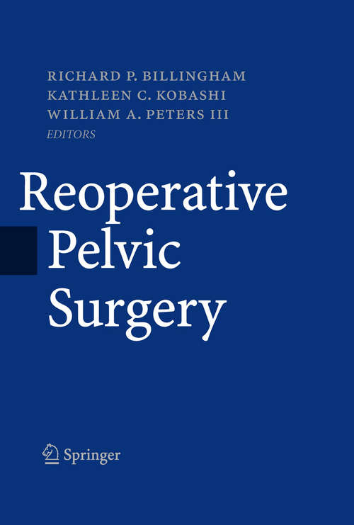 Book cover of Reoperative Pelvic Surgery