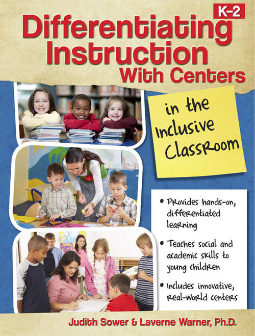 Book cover of Differentiating Instruction With Centers in the Inclusive Classroom