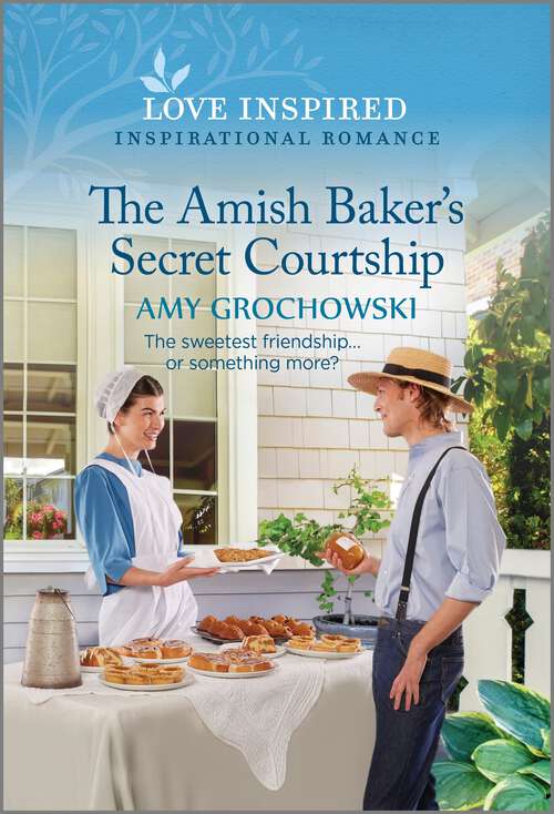 Book cover of The Amish Baker's Secret Courtship: An Uplifting Inspirational Romance (Original)