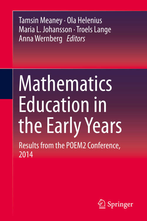 Book cover of Mathematics Education in the Early Years