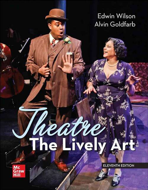 Book cover of Theatre: The Lively Art