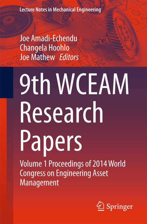 Book cover of 9th WCEAM Research Papers