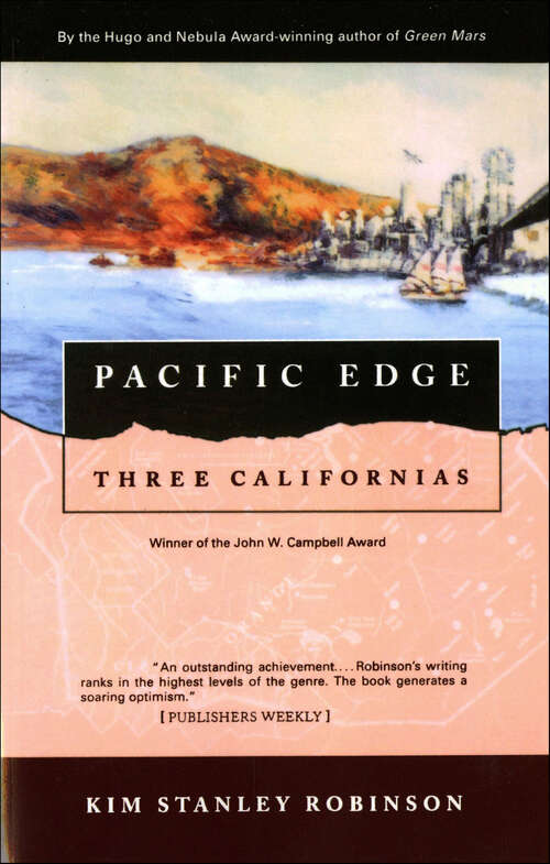 Book cover of Pacific Edge: Three Californias (First Edition) (Three Californias Triptych #3)