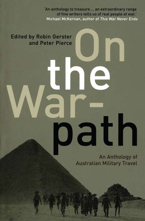 Book cover of On The War-path: An Anthology of Australian Military Travel