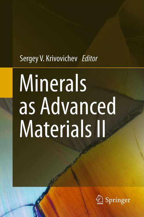 Book cover of Minerals as Advanced Materials II