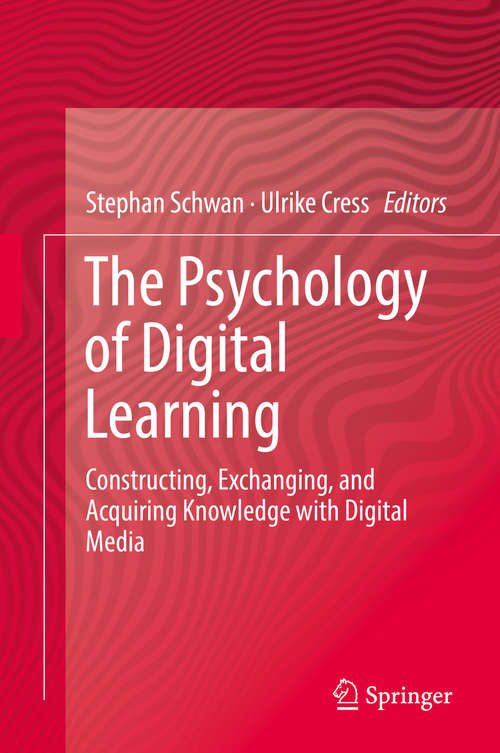 Book cover of The Psychology of Digital Learning