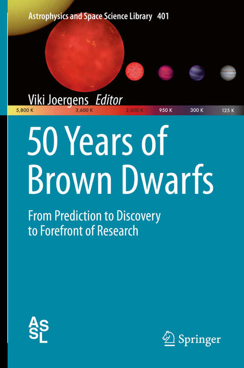 Book cover of 50 Years of Brown Dwarfs