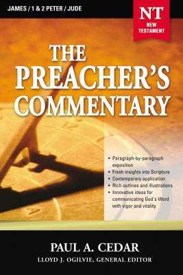 Book cover of James, 1, 2 Peter, Jude (Preacher's Commentary, Volume #34)