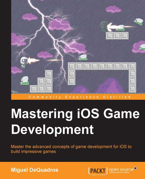 Book cover of Mastering iOS Game Development