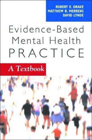 Evidence-based mental health practice 