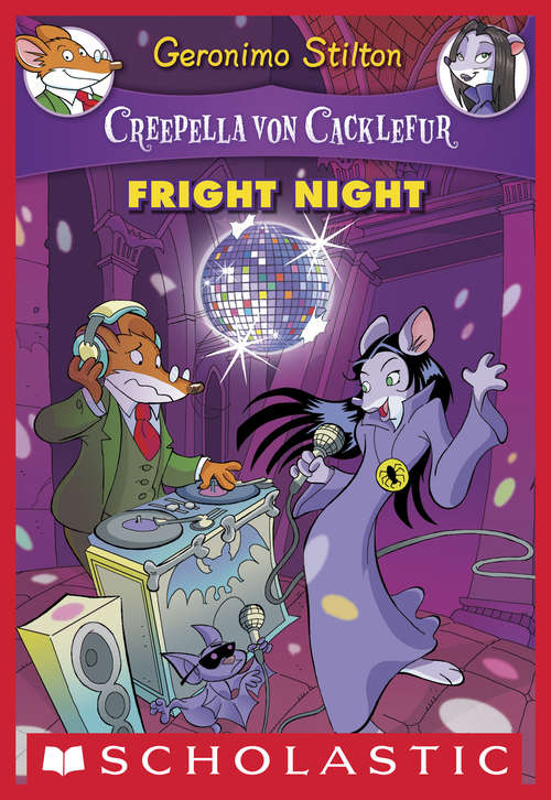Book cover of Creepella Von Cacklefur #5: Fright Night (Creepella Von Cacklefur  #5)