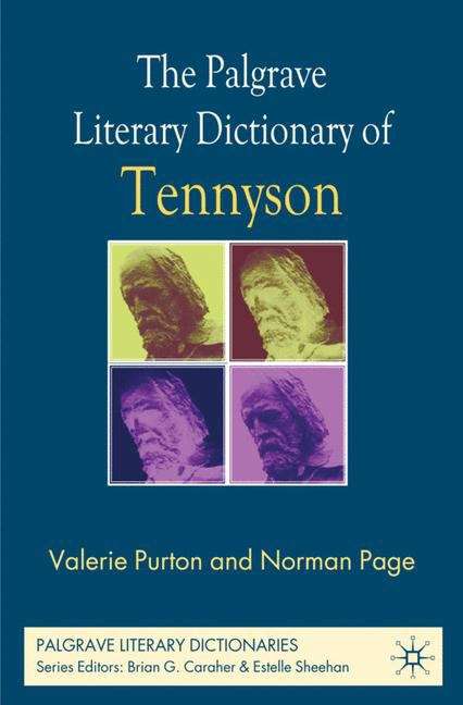 Book cover of The Palgrave Literary Dictionary of Tennyson