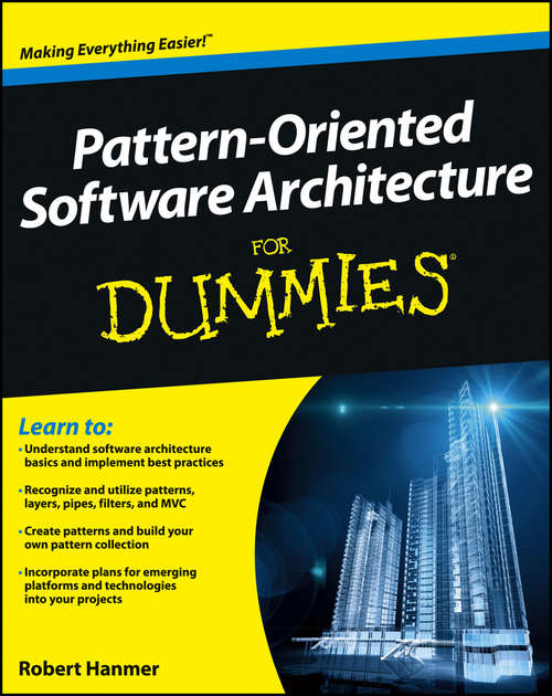 Book cover of Pattern-Oriented Software Architecture For Dummies