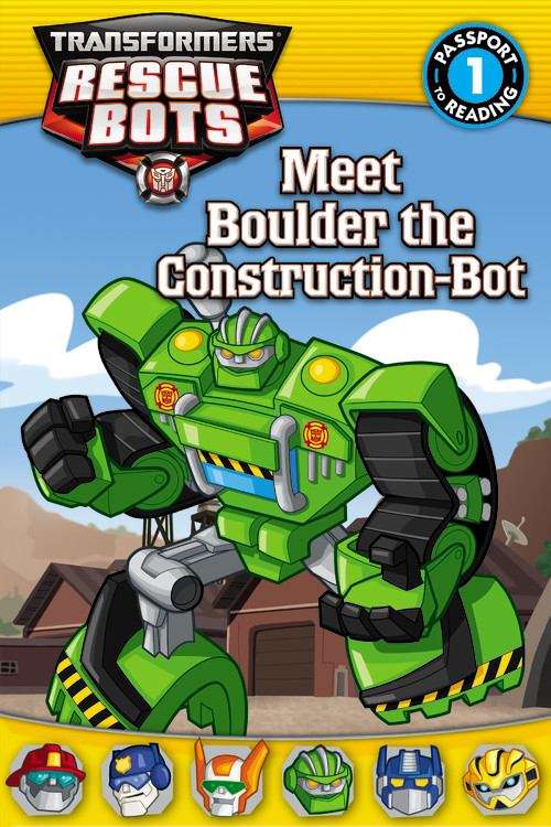 Book cover of Transformers: Meet Boulder the Construction-Bot