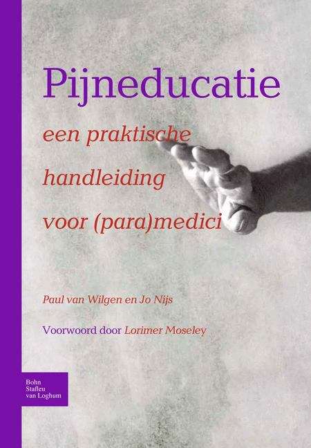 Book cover of Pijneducatie - een praktische handleiding voor (para)medici