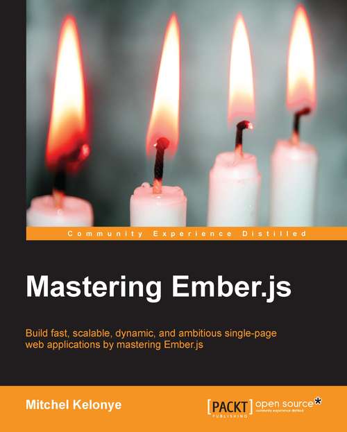 Book cover of Mastering Ember.js
