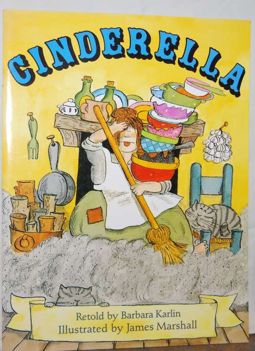 Book cover of James Marshall's Cinderella