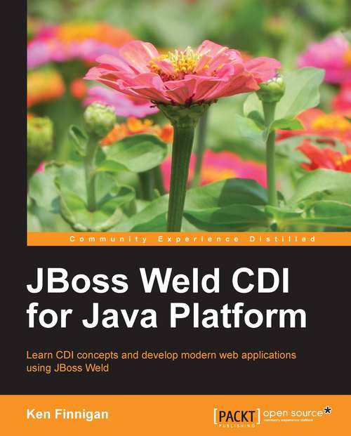 Book cover of JBoss Weld CDI for Java Platform