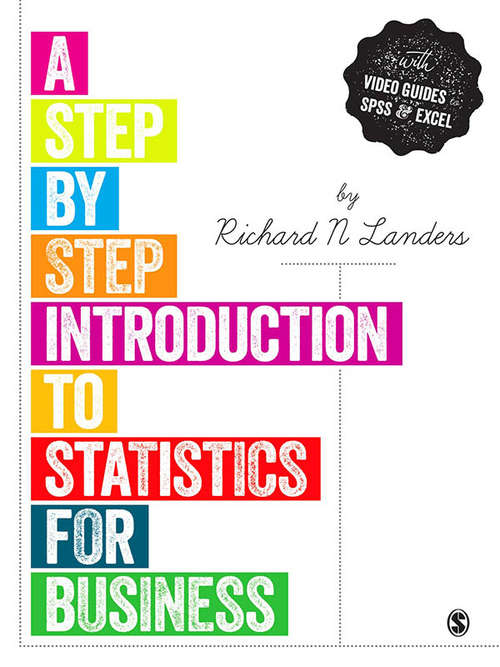 Book cover of A Step-by-Step Introduction to Statistics for Business