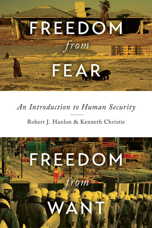 Book cover of Freedom from Fear, Freedom from Want: An Introduction To Human Security