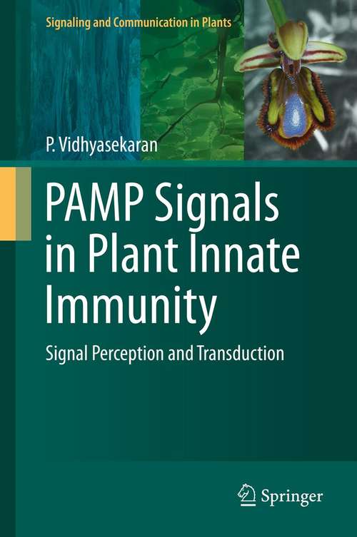 Book cover of PAMP Signals in Plant Innate Immunity