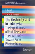 The Electricity Grid in Indonesia: The Experiences of End-Users and Their Attitudes Toward Solar Photovoltaics (SpringerBriefs in Applied Sciences and Technology)