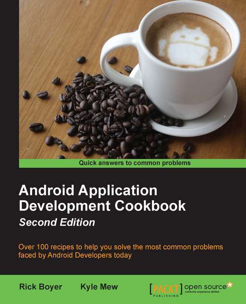 Book cover of Android Application Development Cookbook - Second Edition (2)