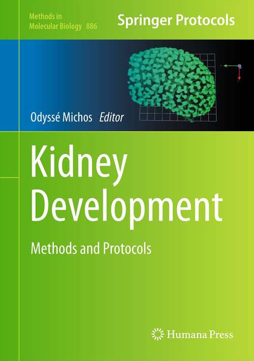 Book cover of Kidney Development